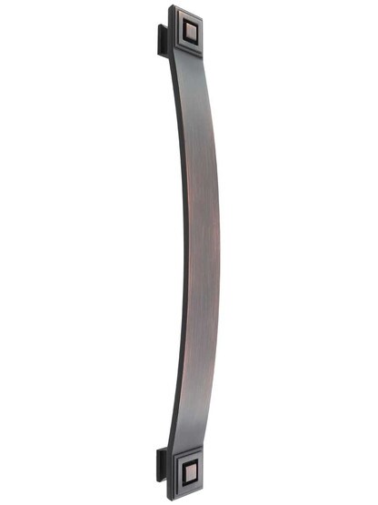 Delmar Appliance Pull - 12 inch Center-to-Center in Brushed Oil Rubbed Bronze.